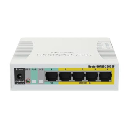 MikroTik RB260GSP 5Port Gigabit