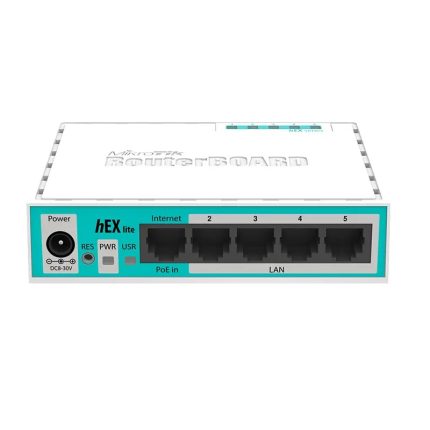 MikroTik hEX lite RB750r2 Ethernet Router